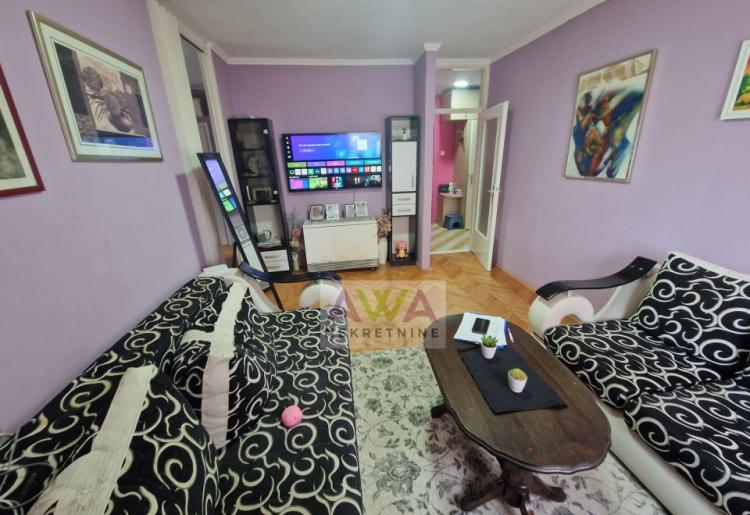 Odžaci – Troiposoban stan u prizemlju, namešten, 56m2